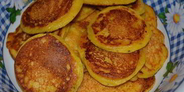 оладьи с тыквой