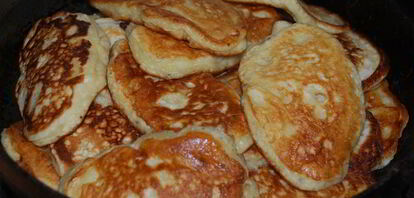 Рецепты оладий с яблоками