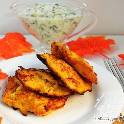 Осенние куриные оладьи-котлеты