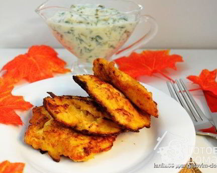 Осенние куриные оладьи-котлеты