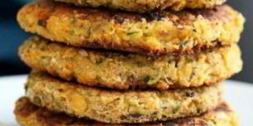 постные морковные оладьи