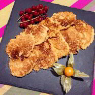 Рецепт Яблочных оладий на завтрак