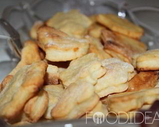 Детское творожное печенье