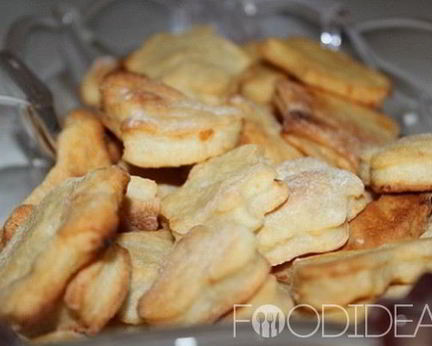 Детское творожное печенье