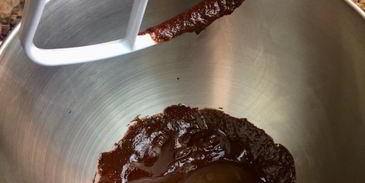 двойное шоколадное печенье с имбирно-кофейными нотками