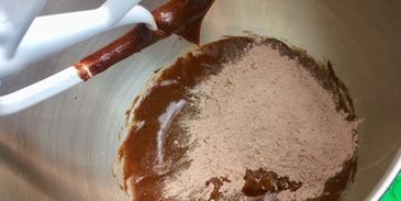 двойное шоколадное печенье с имбирно-кофейными нотками