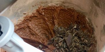 двойное шоколадное печенье с имбирно-кофейными нотками