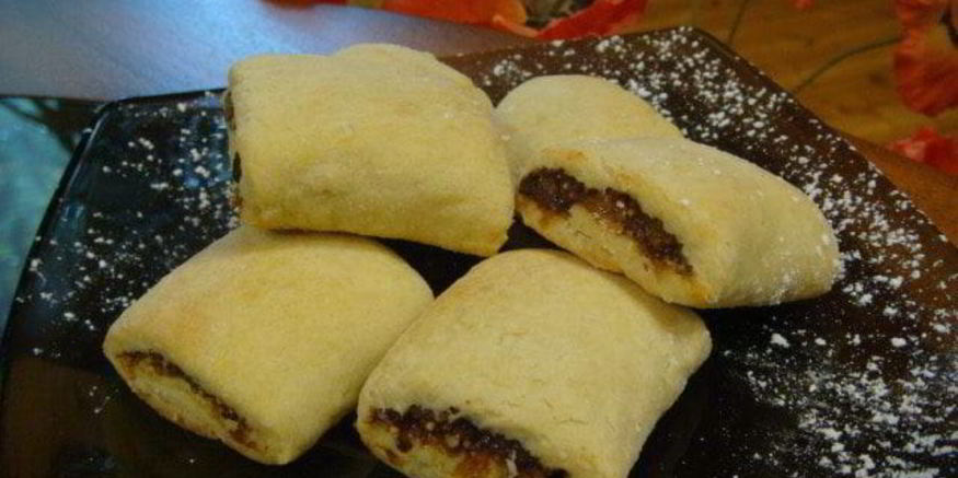 Рецепт итальянского печенья с инжиром