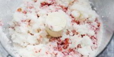 клубничное печенье