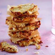 Рецепт Кокосово-бананового печенье с кунжутом, без муки и сахара