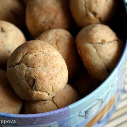 Кокосовое печенье с лавандой