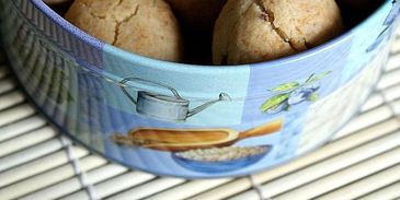 кокосовое печенье с лавандой