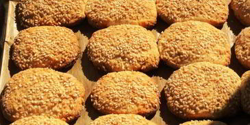 королевские бискотти с кунжутом