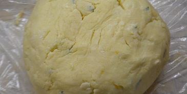 лимонно-мятное печенье с помадкой