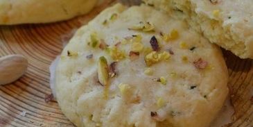 лимонно-мятное печенье с помадкой