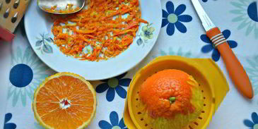 мандариновое печенье