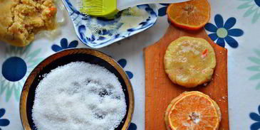 мандариновое печенье