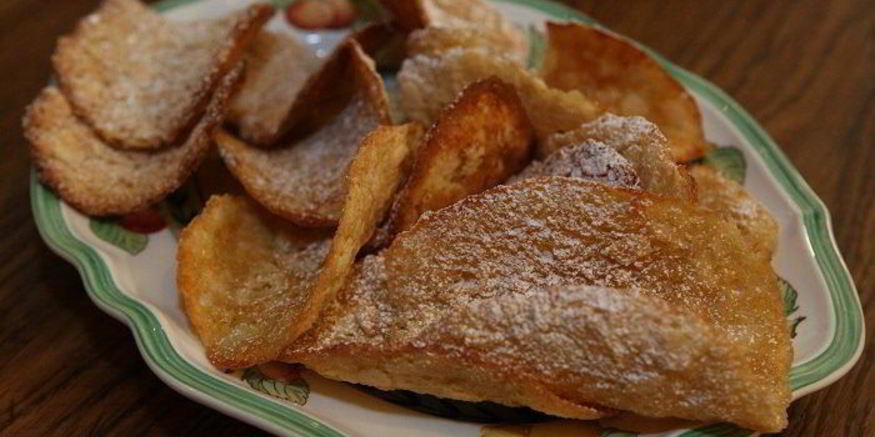 Рецепт миндального печенья тюиль