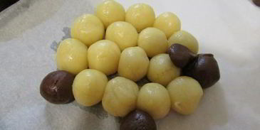 новогоднее печенье овечки