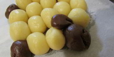 новогоднее печенье овечки