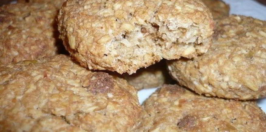 Рецепт овсяно-яблочного печенье