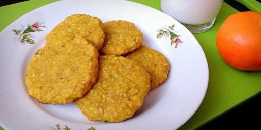 Рецепт овсяного печенья домашнего