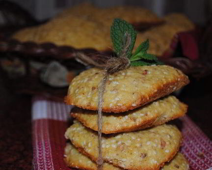 Овсяное печенье Орешек для Золушки