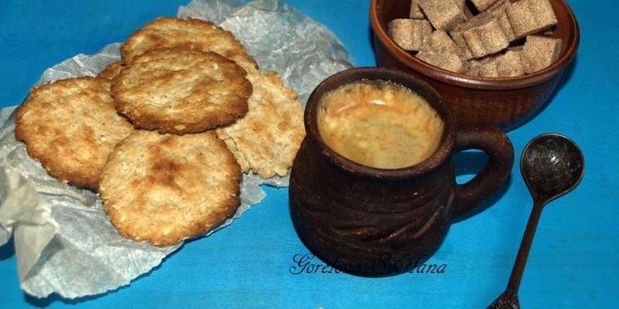 Рецепт овсяного печенья с жареными каштанами