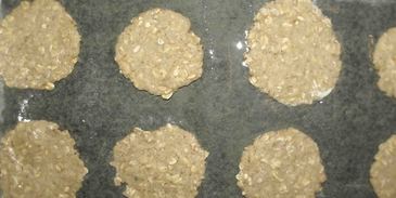 овсяное печенье с жареными каштанами