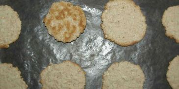 овсяное печенье с жареными каштанами