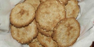 овсяное печенье с жареными каштанами