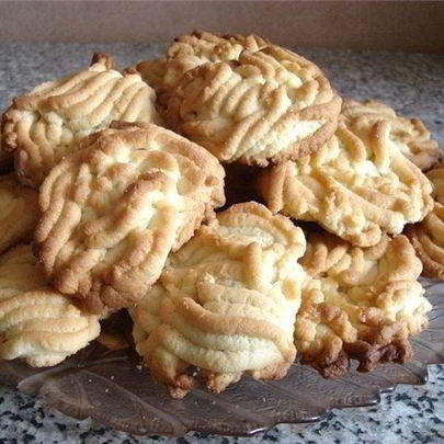 Печенье через мясорубку с маргарином