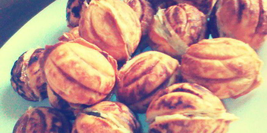 Рецепт печенья орешки со сгущенкой