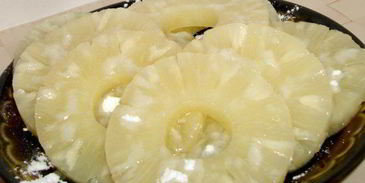 печенье с ананасом