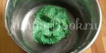 печенье с чаем матча