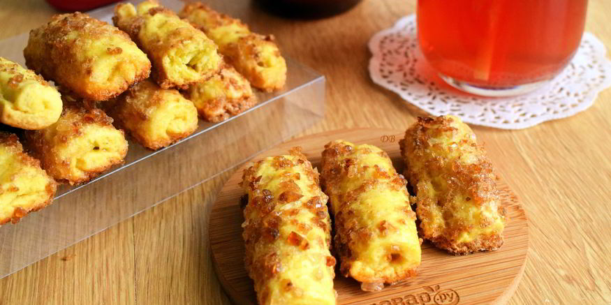 Рецепт печенья с ревенем