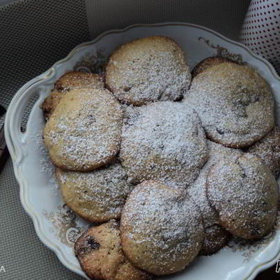 Печенье с шоколадом