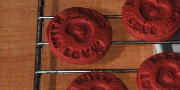 печенье-сэндвич красный бархат