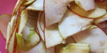 печенье яблочные розочки