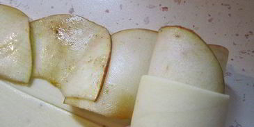 печенье яблочные розочки