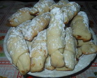 Постные рогалики