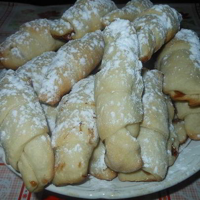 Постные рогалики