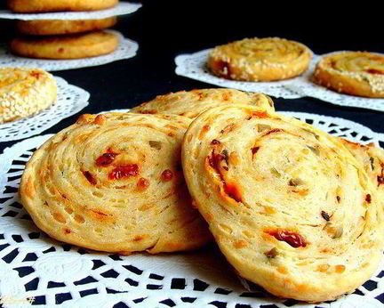 Пряное сырное печенье Средиземье