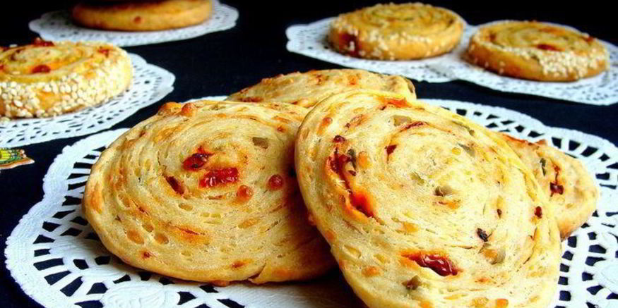 Рецепт пряного сырного печенья средиземье