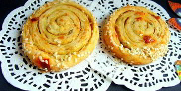 пряное сырное печенье средиземье