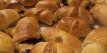 рогалики со смородиновым джемом