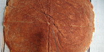 рогалики творожные с какао и корицей