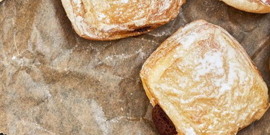 Рецепт слоеного печенья с шоколадом