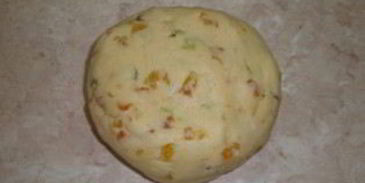 творожное печенье с цукатами