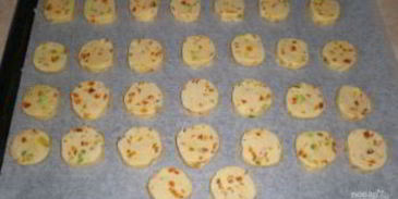 творожное печенье с цукатами